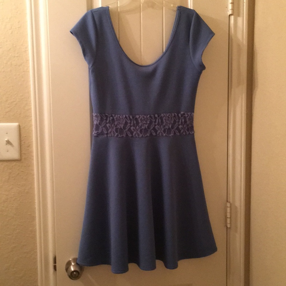 Blue dress